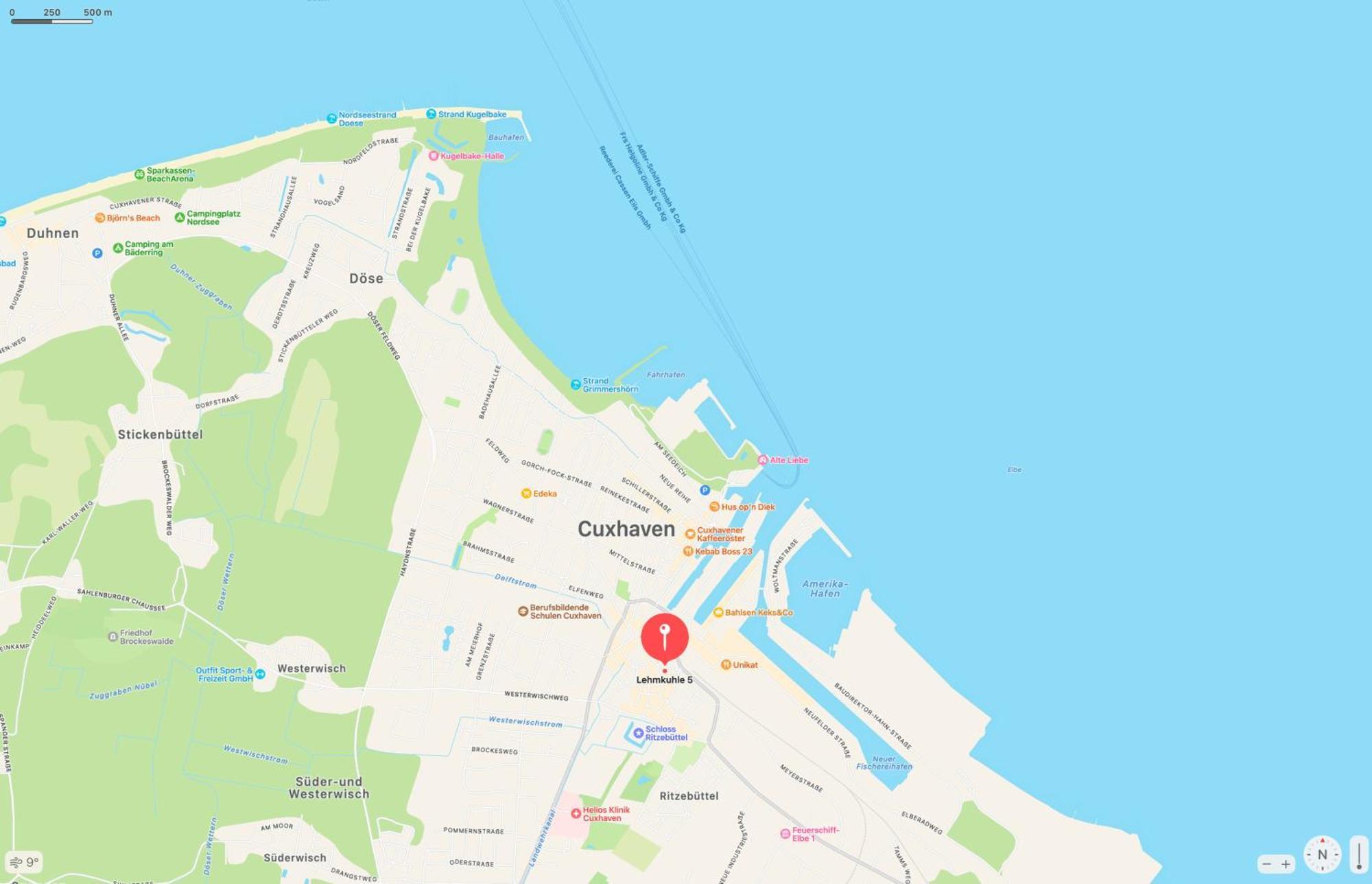 Kuestenliebe Cuxhaven 3 Zewnętrze zdjęcie